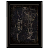 Airplane Patent II 2 Black Framed Print Wall Art - Homeroots