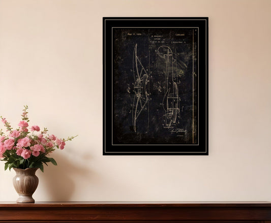 Airplane Patent II 2 Black Framed Print Wall Art - Homeroots