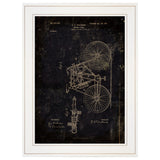 Motor Bike Patent I 3 White Framed Print Wall Art - Homeroots