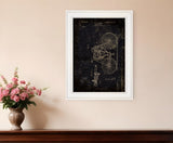 Motor Bike Patent I 3 White Framed Print Wall Art - Homeroots