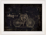 Motor Bike Patent I 3 White Framed Print Wall Art - Homeroots - Flyclothing LLC