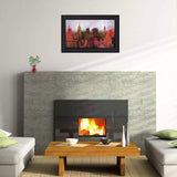NYC Skyline 2 Black Framed Print Wall Art - Homeroots - Flyclothing LLC