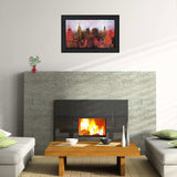 NYC Skyline 2 Black Framed Print Wall Art - Homeroots