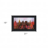 NYC Skyline 2 Black Framed Print Wall Art - Homeroots - Flyclothing LLC