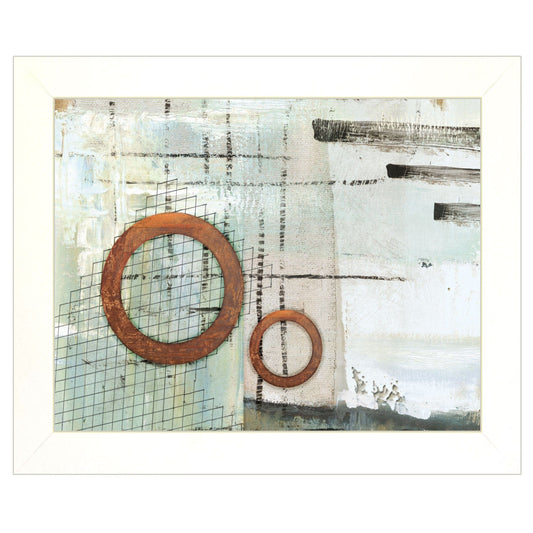 Balance this I 1 White Framed Print Wall Art - Homeroots
