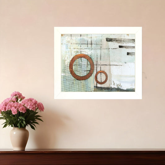 Balance this I 1 White Framed Print Wall Art - Homeroots