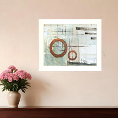Balance this I 1 White Framed Print Wall Art - Homeroots