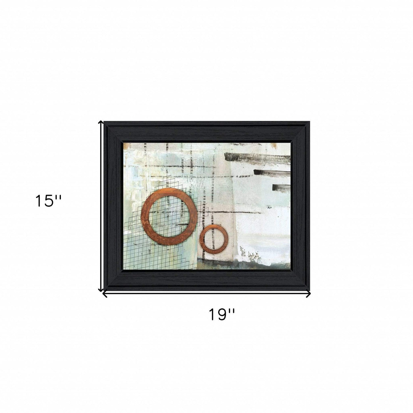 Balance this I 2 Black Framed Print Wall Art - Homeroots - Flyclothing LLC