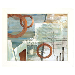 Balance this II 1 White Framed Print Wall Art - Homeroots