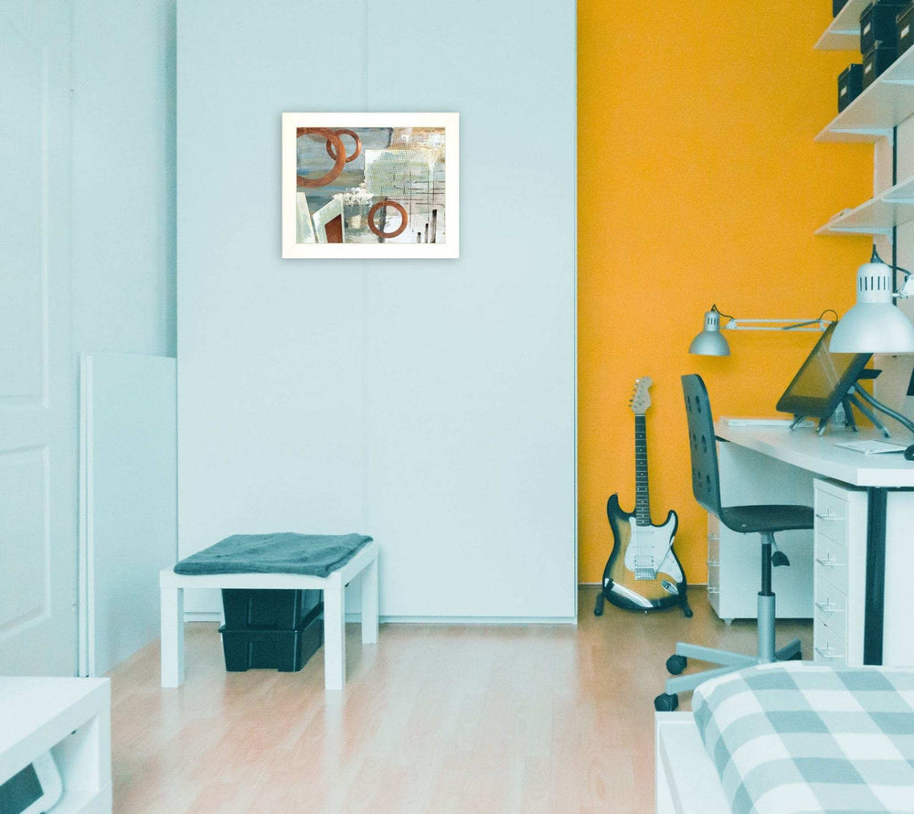 Balance this II 1 White Framed Print Wall Art - Homeroots - Flyclothing LLC