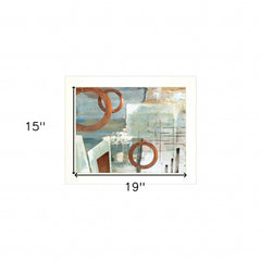 Balance this II 1 White Framed Print Wall Art - Homeroots