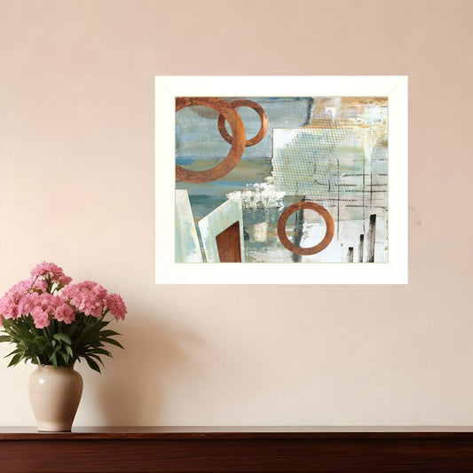 Balance this II 1 White Framed Print Wall Art - Homeroots