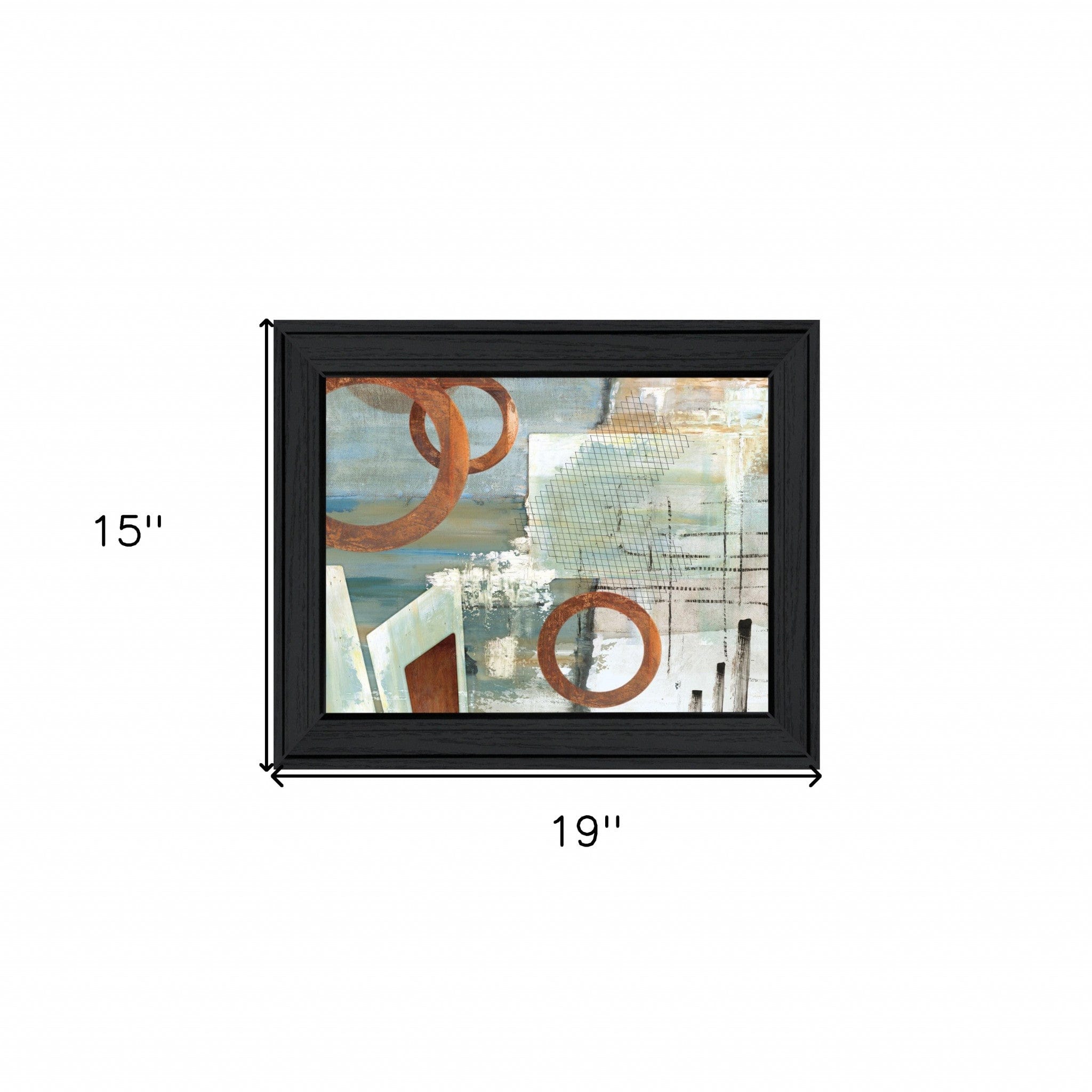 Balance this II 2 Black Framed Print Wall Art - Homeroots