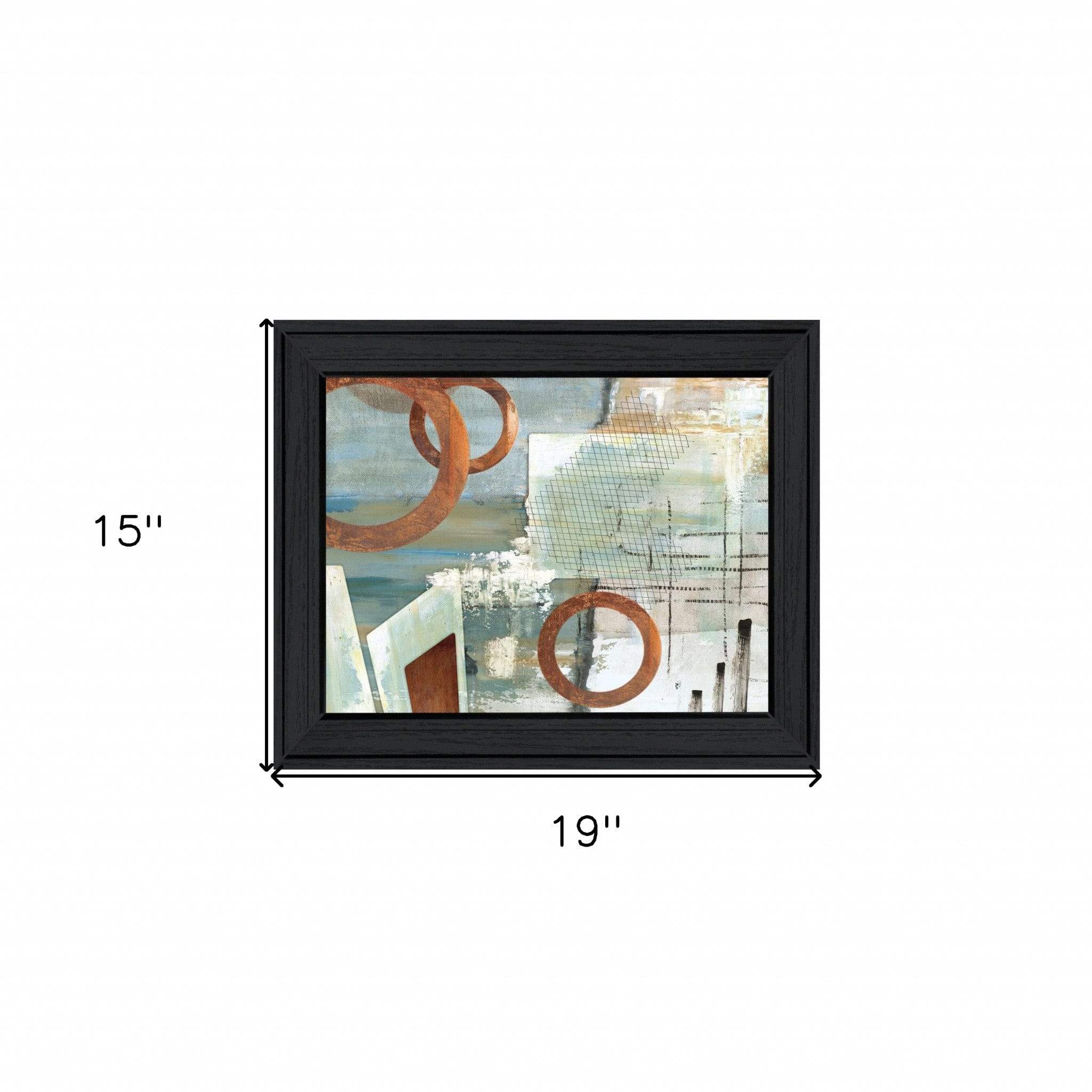 Balance this II 2 Black Framed Print Wall Art - Homeroots - Flyclothing LLC