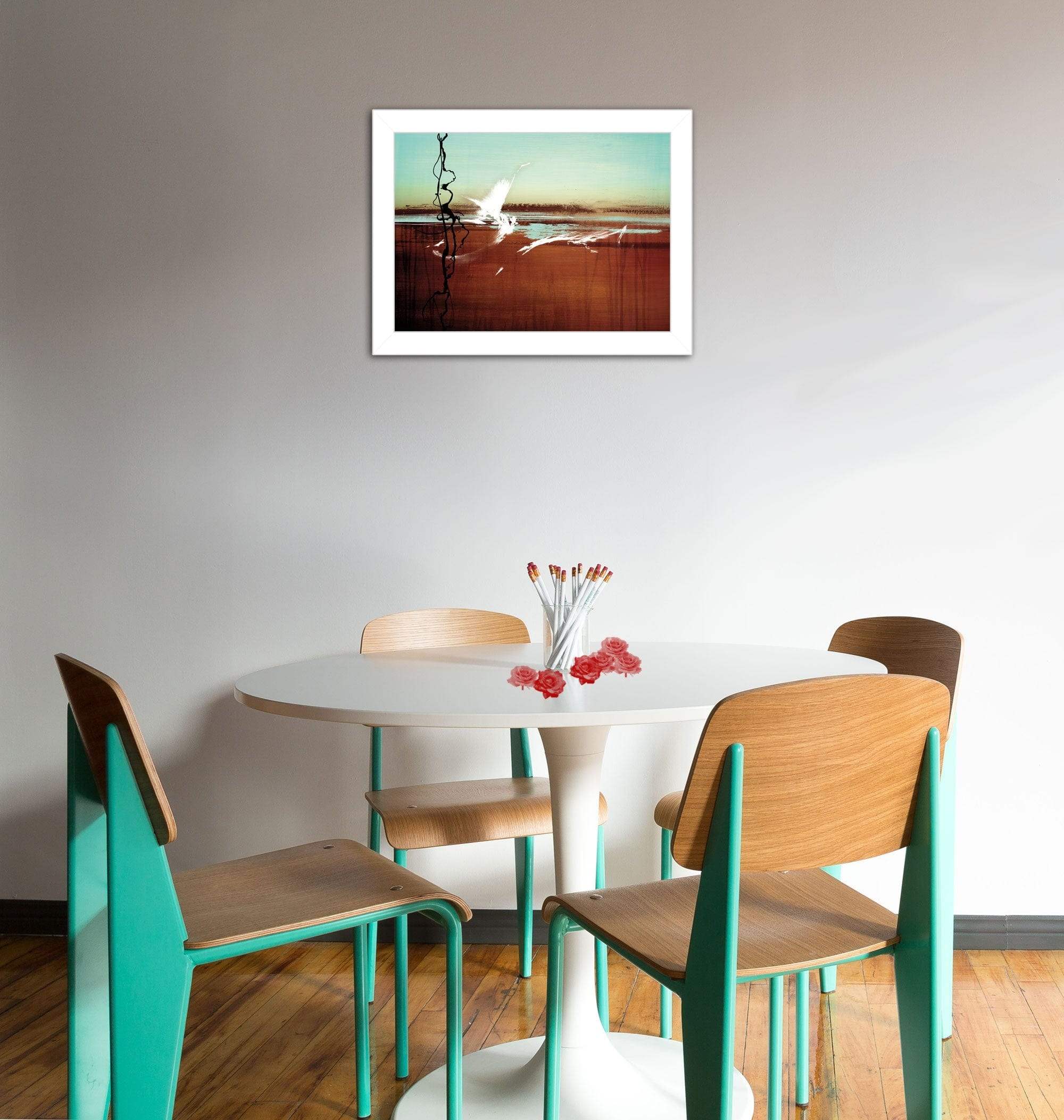 p-Oxybis(benzenesulfonyl hydrazide) White Framed Print Wall Art - Homeroots - Flyclothing LLC