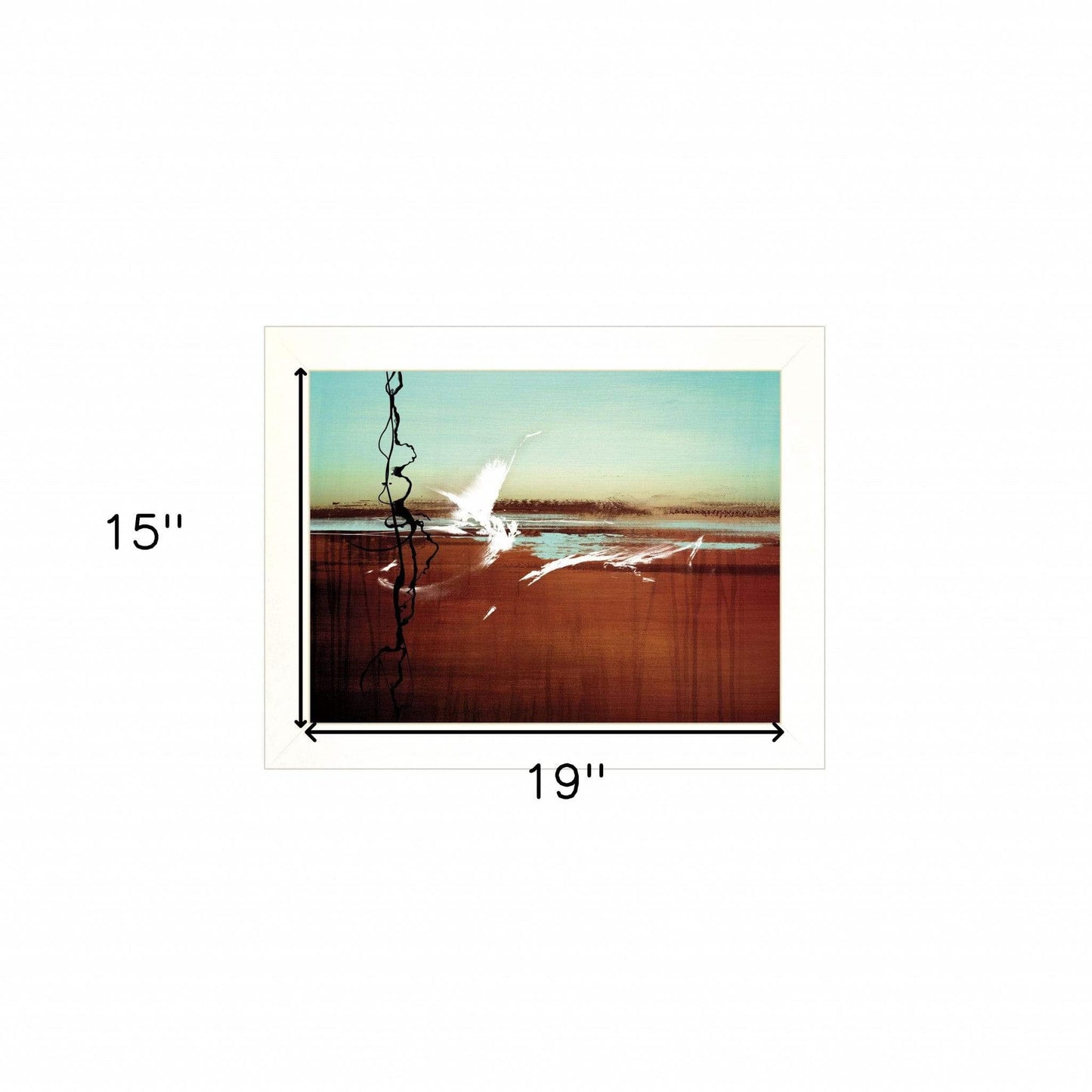p-Oxybis(benzenesulfonyl hydrazide) White Framed Print Wall Art - Homeroots - Flyclothing LLC