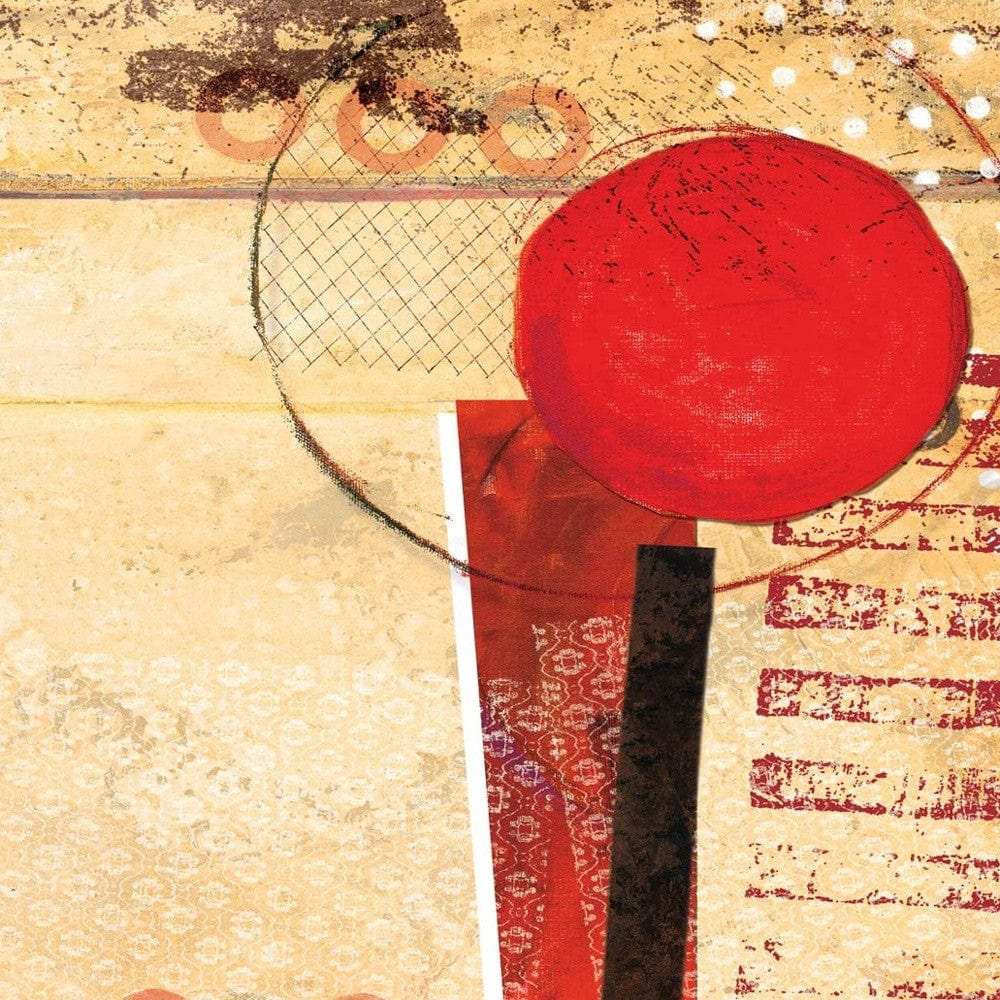 Circular Abstract 1 White Framed Print Wall Art - Homeroots - Flyclothing LLC