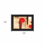 Circular Abstract 2 Black Framed Print Wall Art - Homeroots - Flyclothing LLC