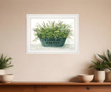 Farm Market White Framed Print Wall Art - Homeroots