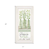 In Our Home 2 White Framed Print Wall Art - Homeroots - Flyclothing LLC
