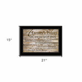 A Farmers Prayer 2 Black Framed Print Wall Art - Homeroots - Flyclothing LLC