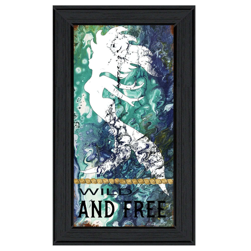 Wild and Free 2 Black Framed Print Wall Art - Homeroots - Flyclothing LLC