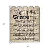 Amazing Grace 1 Unframed Print Wall Art - Homeroots - Flyclothing LLC