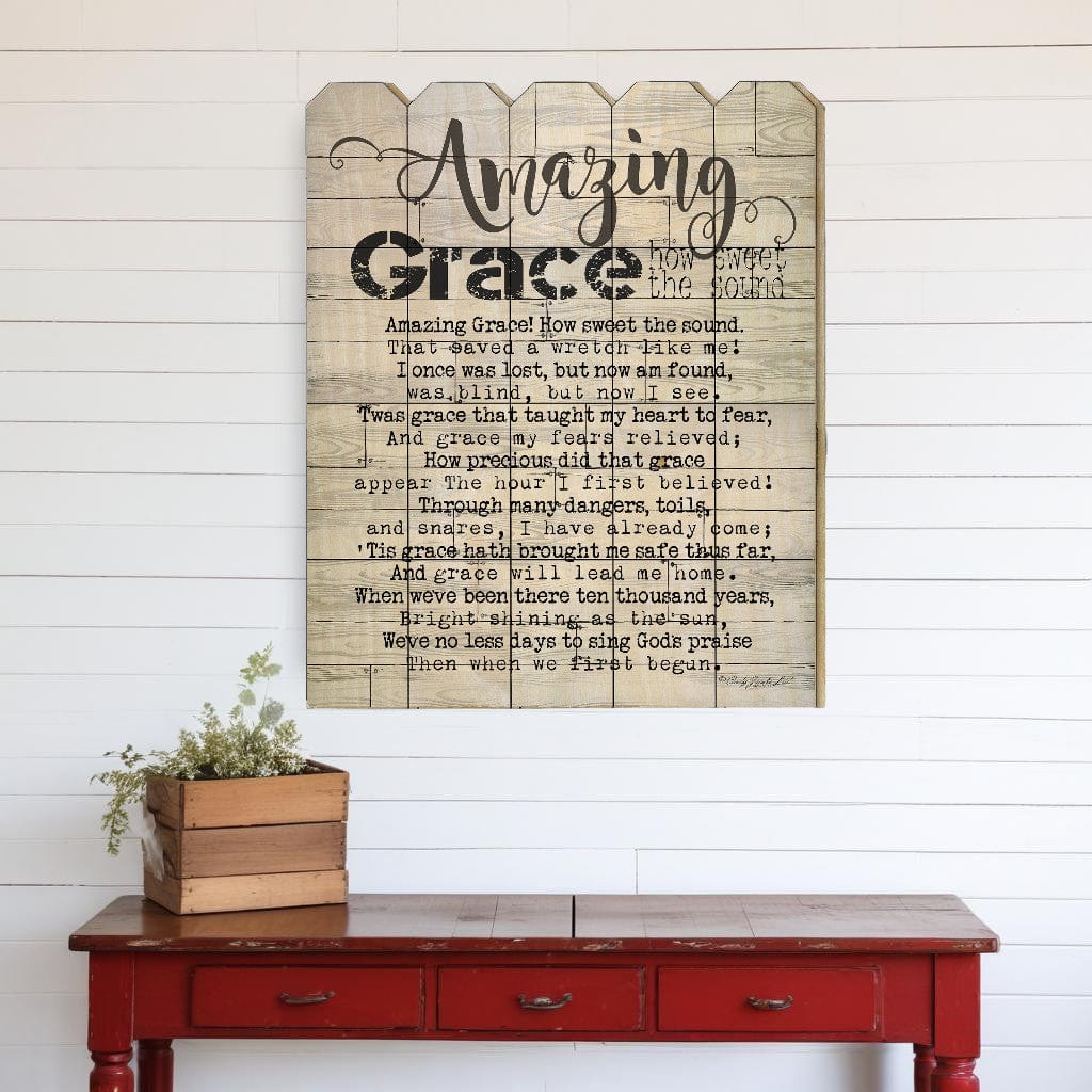 Amazing Grace 1 Unframed Print Wall Art - Homeroots