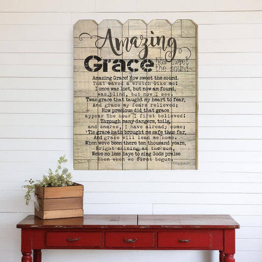 Amazing Grace 1 Unframed Print Wall Art - Homeroots