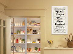 In this Family 1 White Framed Print Wall Art - Homeroots