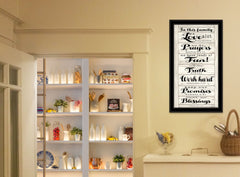 In this Family 2 Black Framed Print Wall Art - Homeroots