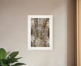 Tis the season Snowflakes 1 White Framed Print Wall Art - Homeroots