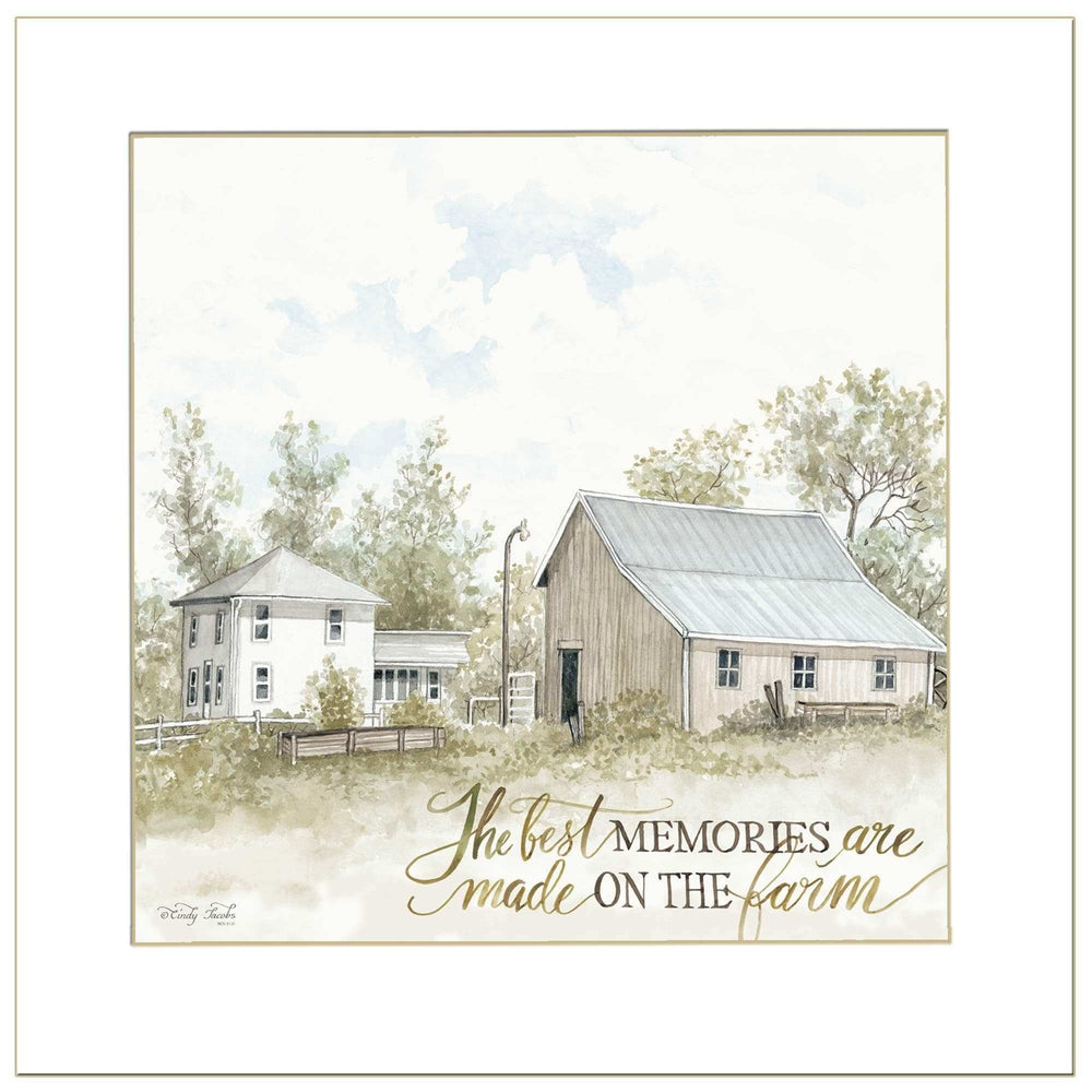 The Best Memories 2 White Framed Print Wall Art - Homeroots - Flyclothing LLC