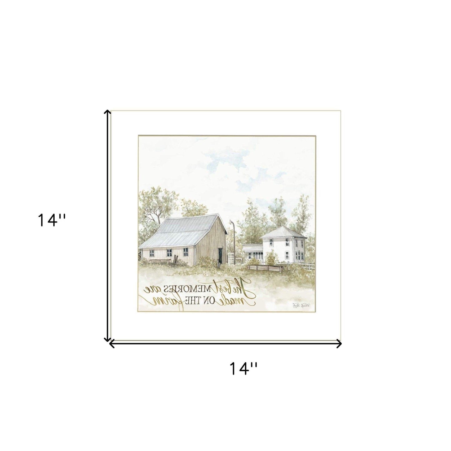 The Best Memories 2 White Framed Print Wall Art - Homeroots - Flyclothing LLC