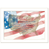 I Stand 2 White Framed Print Wall Art - Homeroots