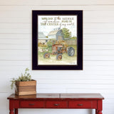 Center of My World Black Framed Print Wall Art - Homeroots