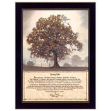 Living Life 4 Black Framed Print Wall Art - Homeroots