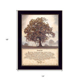Living Life 4 Black Framed Print Wall Art - Homeroots - Flyclothing LLC