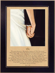 I Do 6 Black Framed Print Wall Art - Homeroots