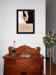 I Do 6 Black Framed Print Wall Art - Homeroots