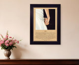 I Do 6 Black Framed Print Wall Art - Homeroots