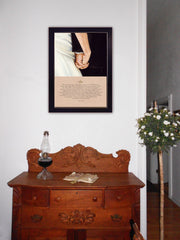 I Do 8 Black Framed Print Wall Art - Homeroots