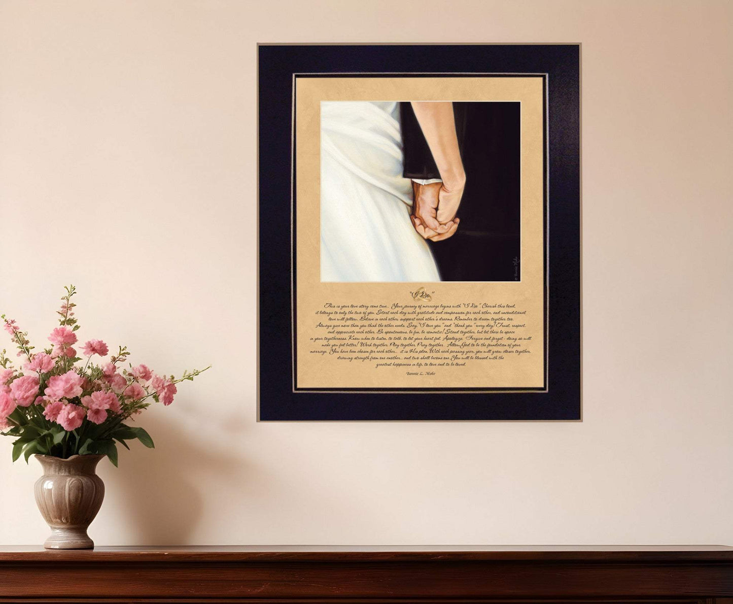 I Do 8 Black Framed Print Wall Art - Homeroots - Flyclothing LLC