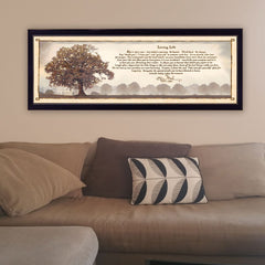 Living Life 9 Black Framed Print Wall Art - Homeroots
