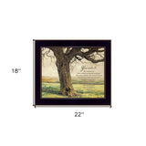 Forever 6 Black Framed Print Wall Art - Homeroots - Flyclothing LLC