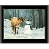 Well Hello There 2 Black Framed Print Wall Art - Homeroots