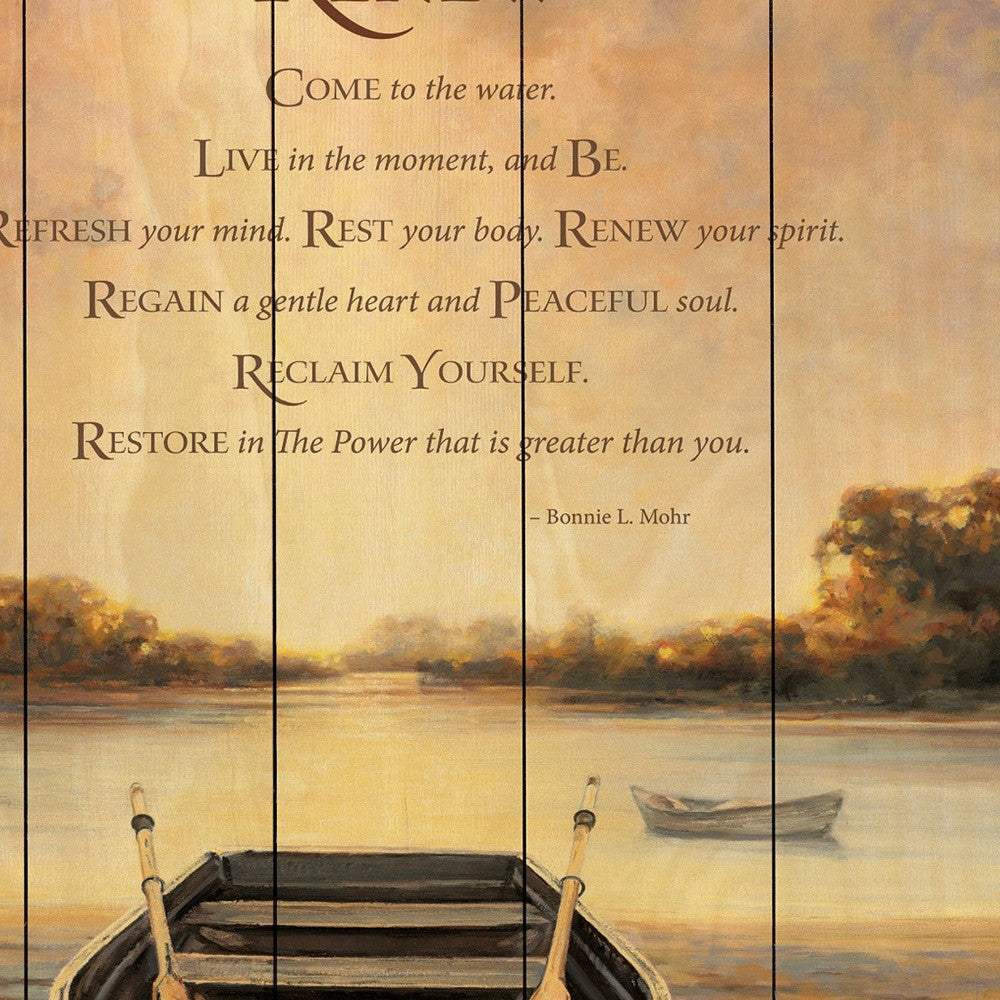 Renew Unframed Print Wall Art - Homeroots - Flyclothing LLC