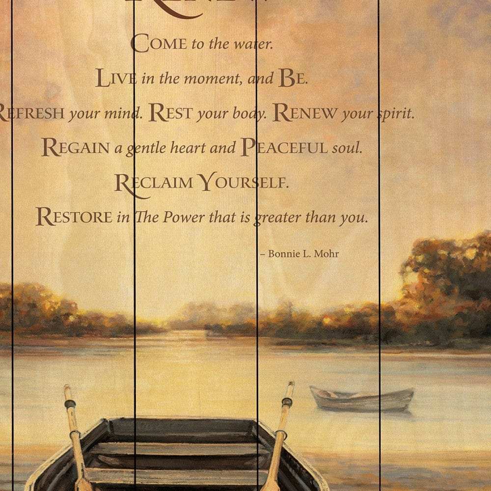 Renew Unframed Print Wall Art - Homeroots - Flyclothing LLC