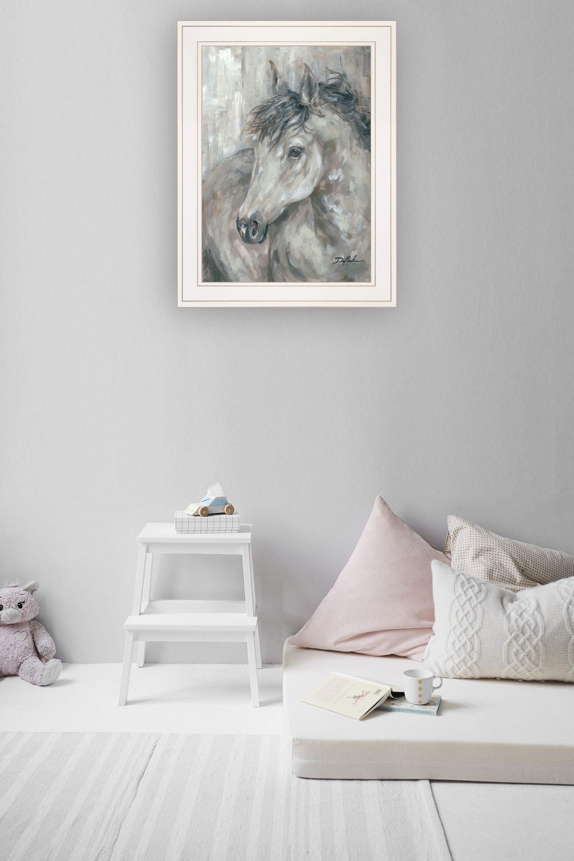 TRUE Spirit 1 White Framed Print Wall Art - Homeroots - Flyclothing LLC