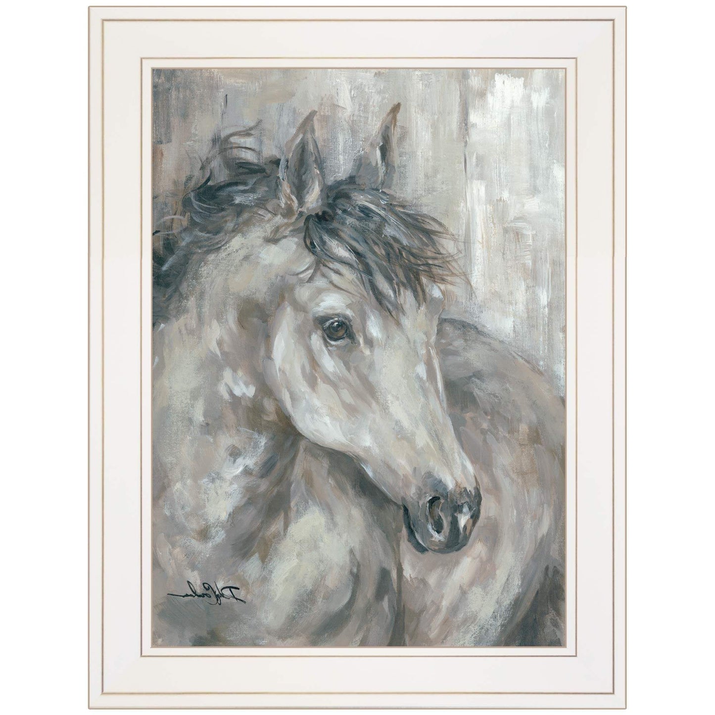 TRUE Spirit 1 White Framed Print Wall Art - Homeroots - Flyclothing LLC